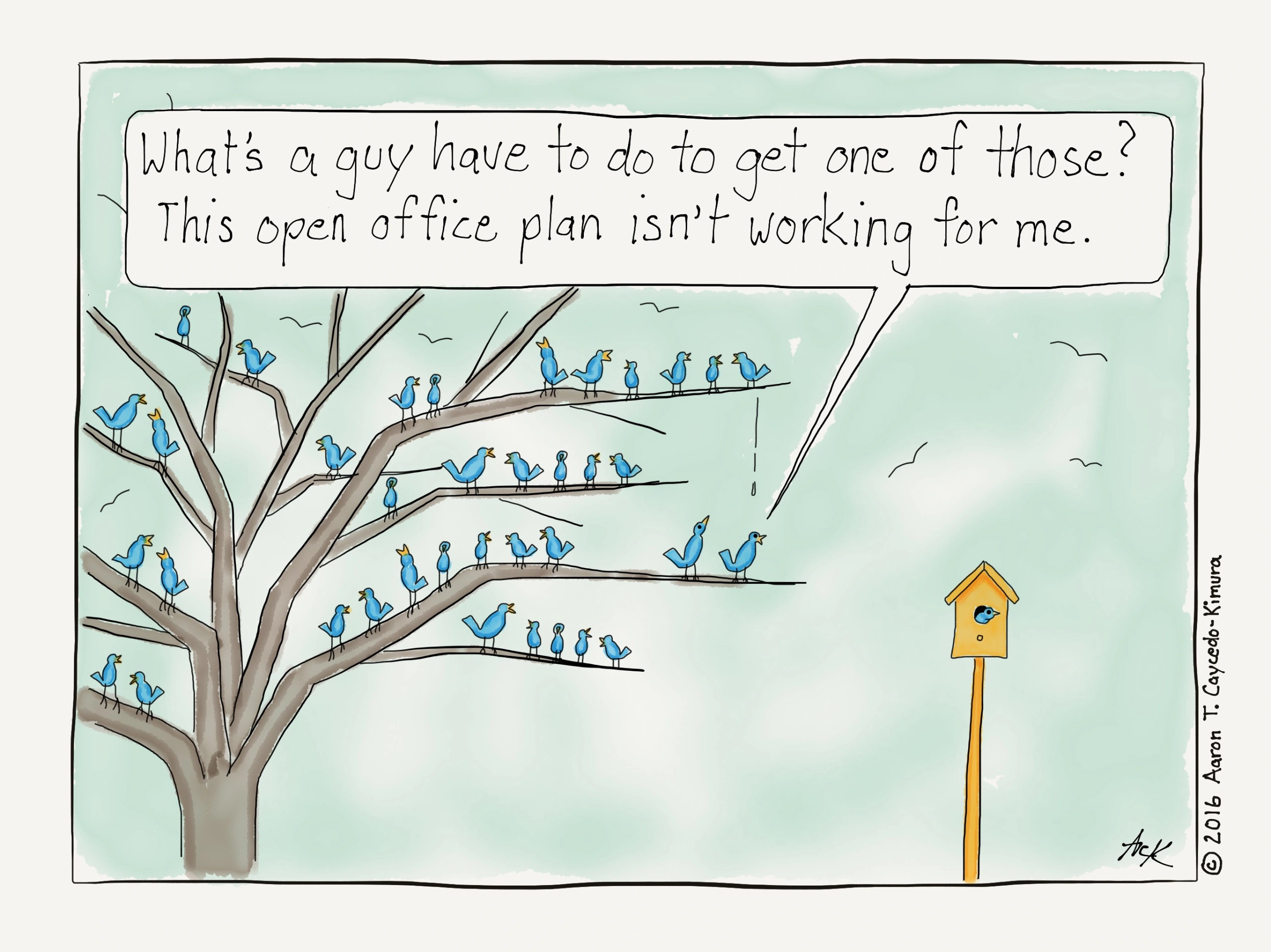 Open office cartoon