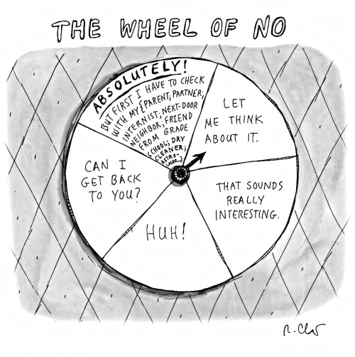 The Wheel of No